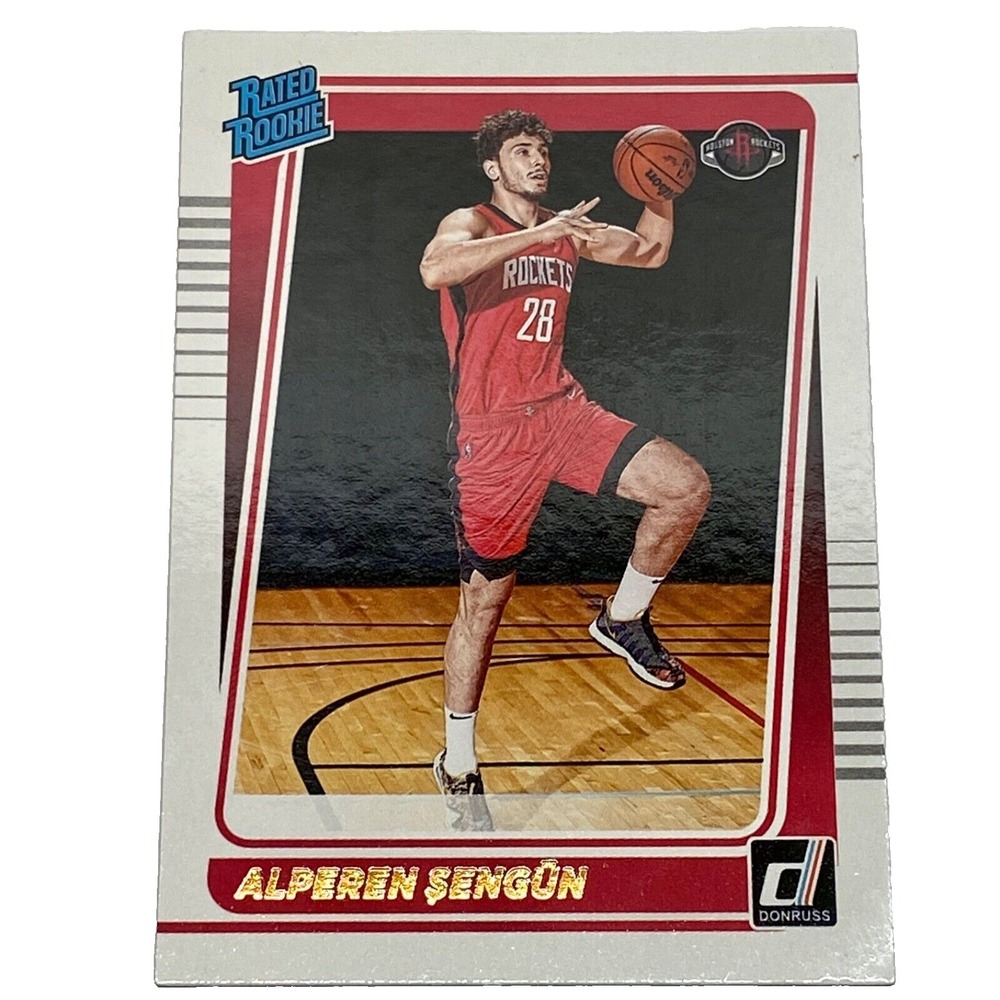 2021-22 Panini Donruss Rated Rookie Alperen Sengun NBA (RC) Houston Rockets #219